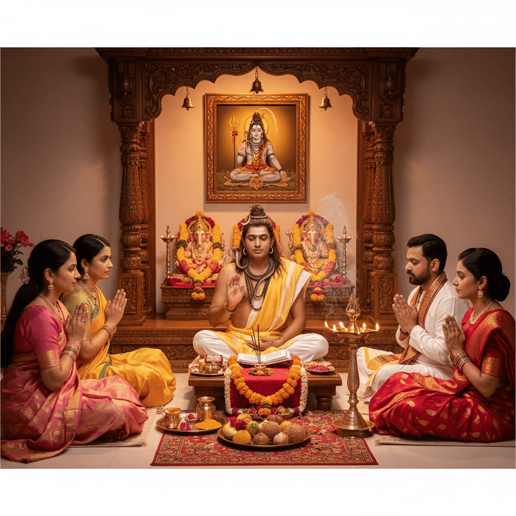 Peace Through Lord Shiva's Blessings